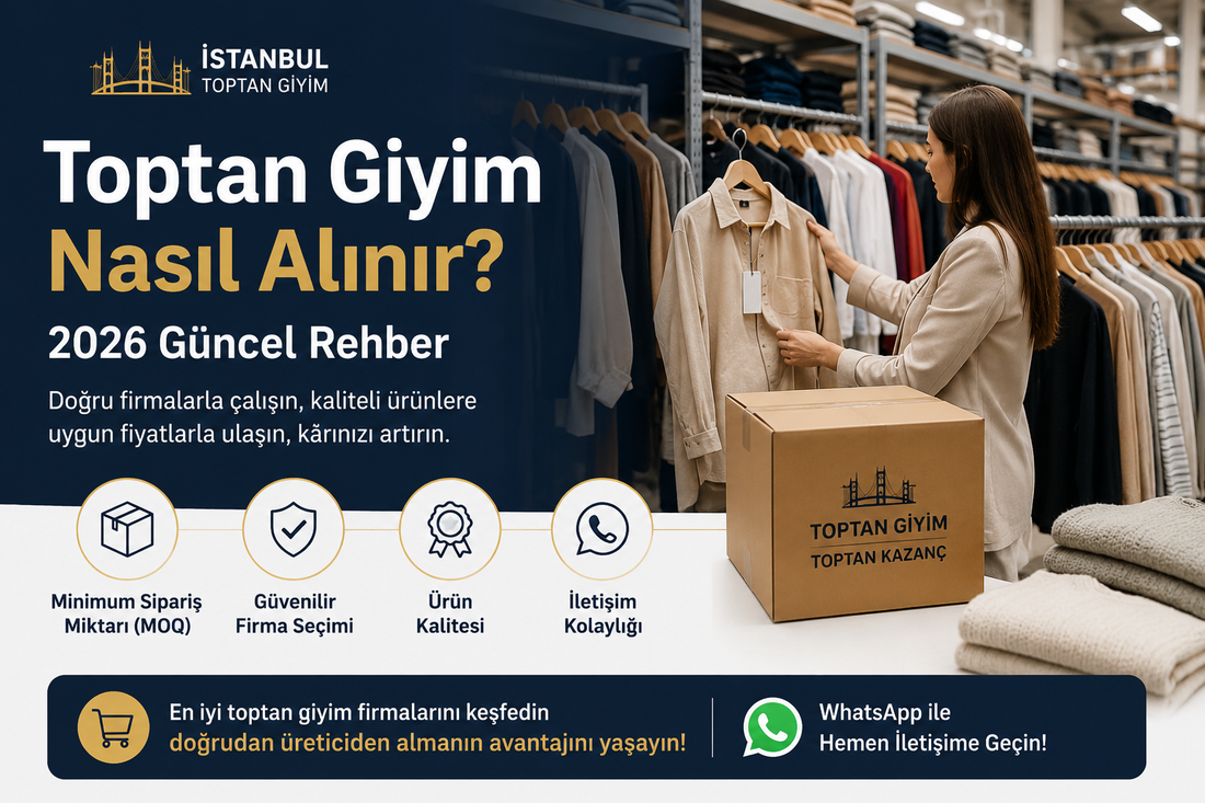 Toptan Giyim Nasıl Alınır? (2026 Güncel Rehber)