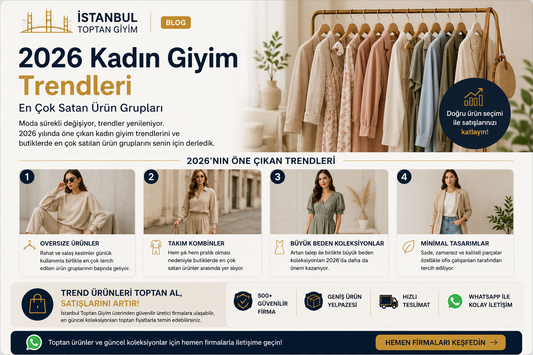 2026 Kadın Giyim Trendleri: En Çok Satan Ürün Grupları